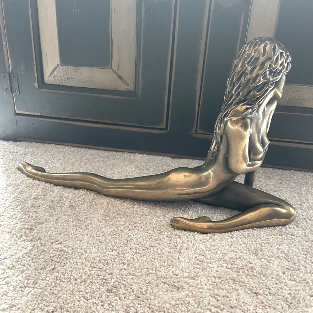 Tom Bennett bronze statue Autumn nude signed and numbered
